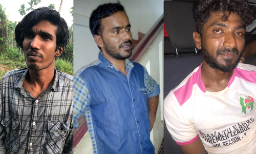 പൊലീസിന്റെ സംയുക്ത റെയ്ഡിൽ കാസർകോട്​​ രണ്ടിടങ്ങളിൽ നിന്ന്​ 16 കിലോ കഞ്ചാവ് പിടികൂടി: മൂന്ന്​ പേർ അറസ്റ്റിൽ