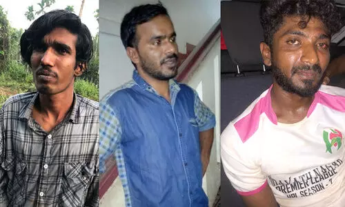 പൊലീസിന്റെ സംയുക്ത റെയ്ഡിൽ കാസർകോട്​​ രണ്ടിടങ്ങളിൽ നിന്ന്​ 16 കിലോ കഞ്ചാവ് പിടികൂടി: മൂന്ന്​ പേർ അറസ്റ്റിൽ