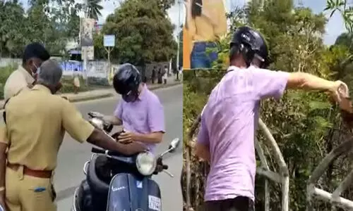 വിദേശി വാങ്ങിയ മദ്യം റോഡിലൊഴിപ്പിച്ച കേസ്: ഗ്രേഡ് എസ്.ഐയുടെ സസ്‌പെന്‍ഷന്‍ പിന്‍വലിച്ചു