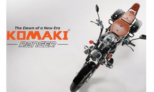 ഇന്ത്യയിലെ ഏറ്റവും മൈലേജുള്ള ഇ.വി ക്രൂസർ; കോമാകി റേഞ്ചർ നിരത്തിലേക്ക്​