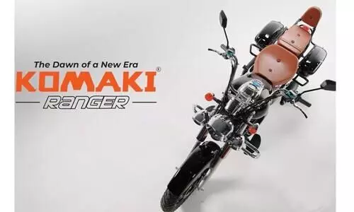 ഇന്ത്യയിലെ ഏറ്റവും മൈലേജുള്ള ഇ.വി ക്രൂസർ; കോമാകി റേഞ്ചർ നിരത്തിലേക്ക്​