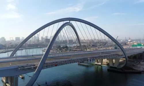 ഇൻഫിനിറ്റി ​പാലത്തിൽ ഞായറാഴ്ച മുതൽ ഗതാഗതം