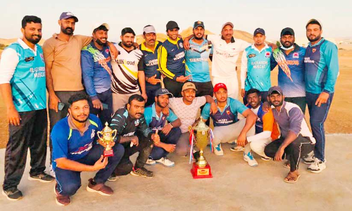 ക്രി​ക്ക​റ്റ് ടൂ​ർ​ണ​മെ​ന്‍റ്​ ന്യൂ ​വി​സ്ഡം ഇ​ല​വ​ൻ ജേ​താ​ക്ക​ൾ