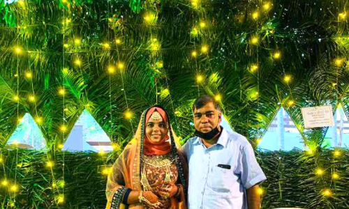 ഉ​പ്പാ എ​ന്‍റെ ക​ല്യാ​ണ​ത്തി​ന് സ്വ​ർ​ണം ത​രേ​ണ്ട; നാല്​ കുടുംബങ്ങൾക്ക് വീടുവെക്കാൻ സ്ഥലം നൽകി അ​​ന്ത്രു