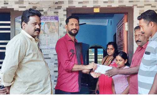 വെ​സ്കോ​സ ചി​കി​ത്സാ​സ​ഹാ​യം ന​ൽ​കി