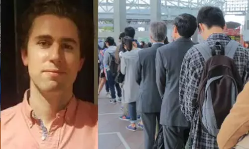 ജോലി വരി നിൽക്കൽ; ദിവസം ഈ യുവാവ് സമ്പാദിക്കുന്നത് 16,000 രൂപ!