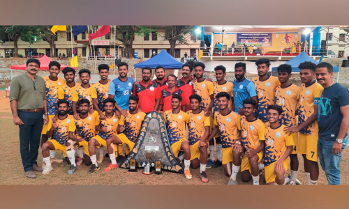 calicut university football team