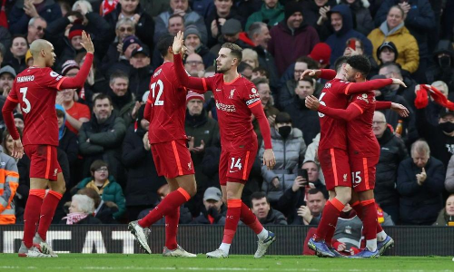 പ്രീമിയർ ലീഗ്: ബ്രെന്‍റ്​ഫോഡിനെ മുക്കി ലിവർപൂൾ; പട്ടികയിൽ രണ്ടാമത്