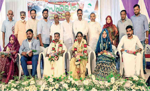 Community marriage, land donation Community marriage, land donation