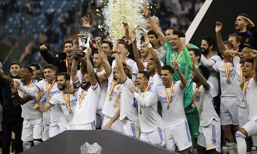 റയലിന്​ 12-ാം സ്പാനിഷ്​ സൂപ്പർ കപ്പ് കിരീടം; താരമായി ലൂക മോഡ്രിച്​