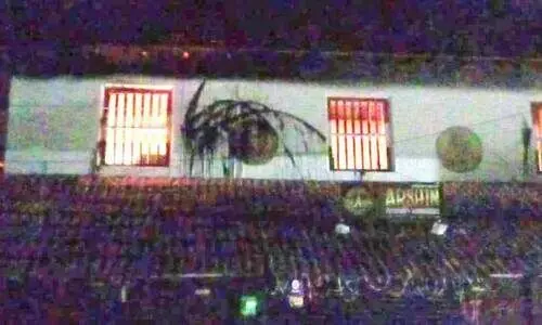 എരഞ്ഞോളിയിൽ കോൺഗ്രസ് ഓഫിസിന്​ തീയിട്ടു