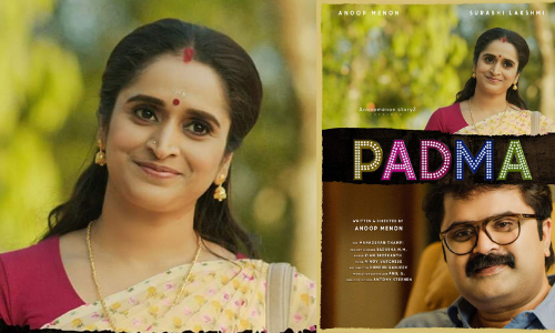 സംവിധാനം - അനൂപ്​ മേനോൻ, ടൈറ്റിൽ റോളിൽ സുരഭി; ത്രില്ലടിപ്പിക്കാൻ പത്മ ഒരുങ്ങുന്നു