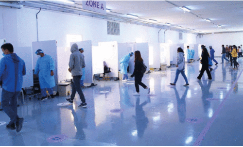 1.25 ലക്ഷം ഡോസ്​ പിന്നിട്ട്​ വാക്സിനേഷൻ