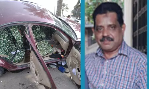 സ്​പോൺസറുമായി കരാർ ഒപ്പിട്ടു മടങ്ങുന്നതിനിടെ തൃശൂർ സ്വദേശി ഒമാനിൽ വാഹനാപകടത്തിൽ മരിച്ചു