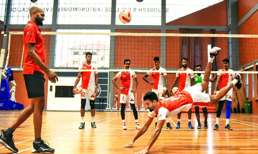 Commencement of Prime Volleyball League training