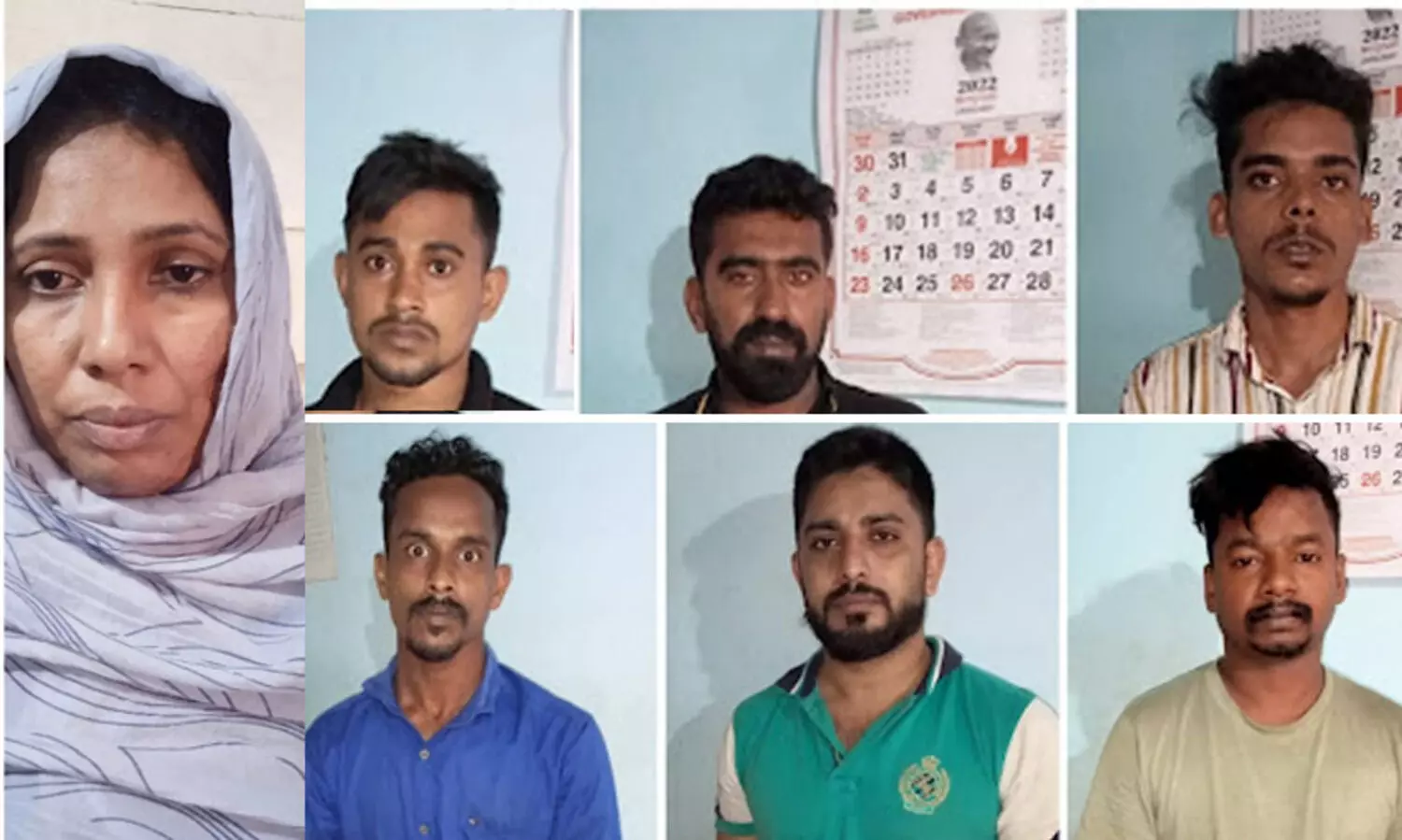 നഗ്​നദൃശ്യങ്ങൾ പരസ്യപ്പെടുത്താതിരിക്കാൻ അഞ്ചു ലക്ഷം ആവശ്യപ്പെട്ട യുവതിയടക്കം ഏഴംഗ സംഘം പിടിയിൽ