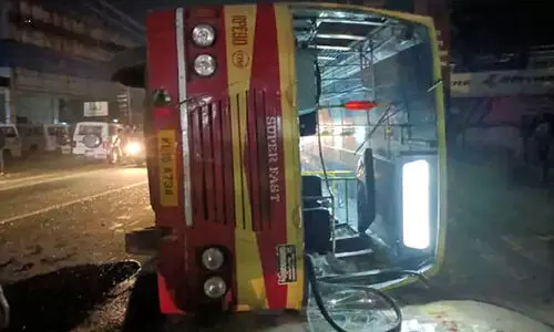 accident, KSRTC accident, KSRTC