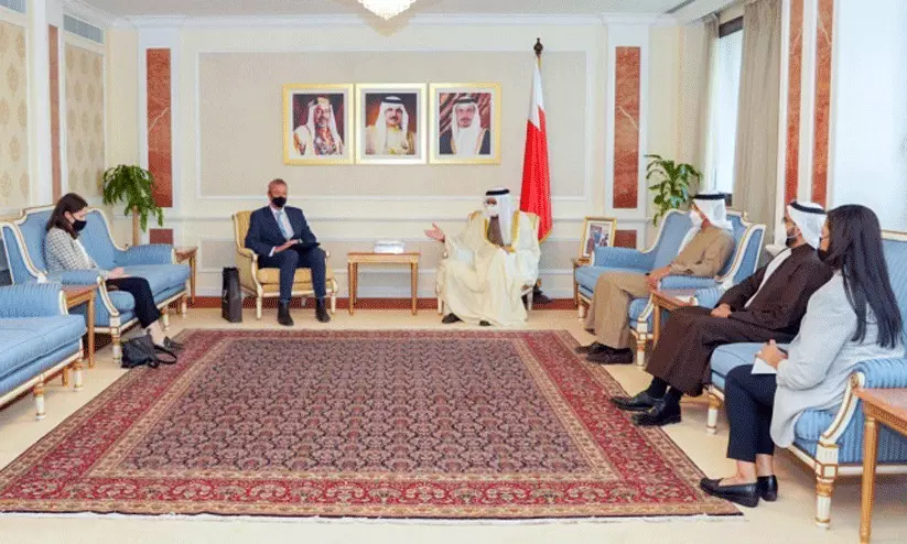 ന്യൂ​സി​ല​ൻ​ഡ്​​​ അം​ബാ​സ​ഡ​റെ വി​​ദേ​ശ​കാ​ര്യ ​മ​ന്ത്രി സ്വീ​ക​രി​ച്ചു