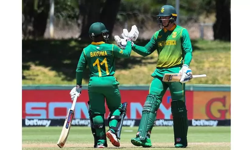 ബാവുമക്കും ദസ്സനും സെഞ്ച്വറി; ഇന്ത്യക്ക് 297 റൺസ് വിജയലക്ഷ്യം