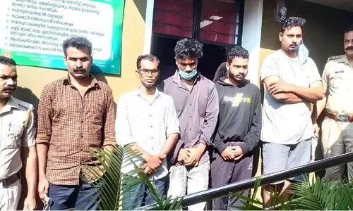 മാരകായുധങ്ങളുമായി അഞ്ചംഗ കൊള്ളസംഘം മീനങ്ങാടിയിൽ പിടിയിൽ