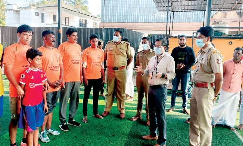 Awareness was created to reduce road accidents at night