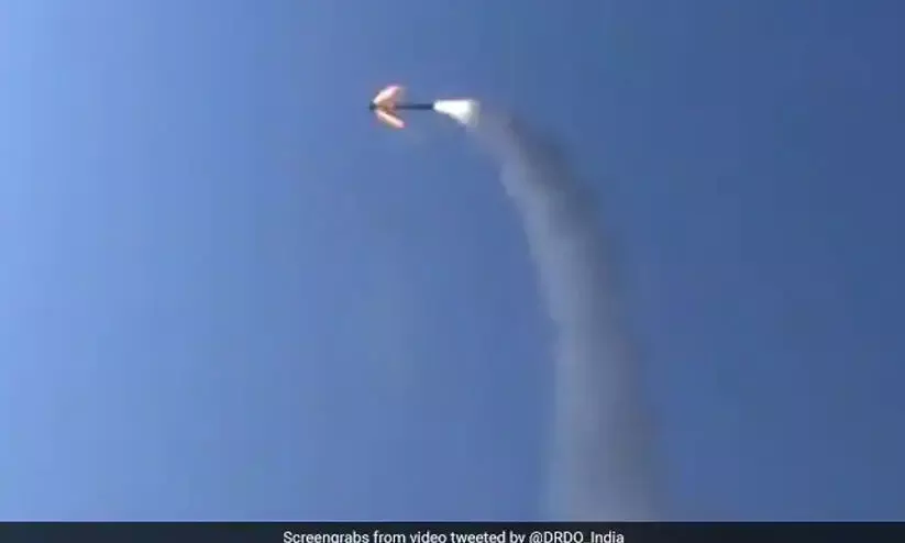 പുതിയ ബ്രഹ്മോസ് മിസൈല്‍ വിജയകരമായി പരീക്ഷിച്ചു