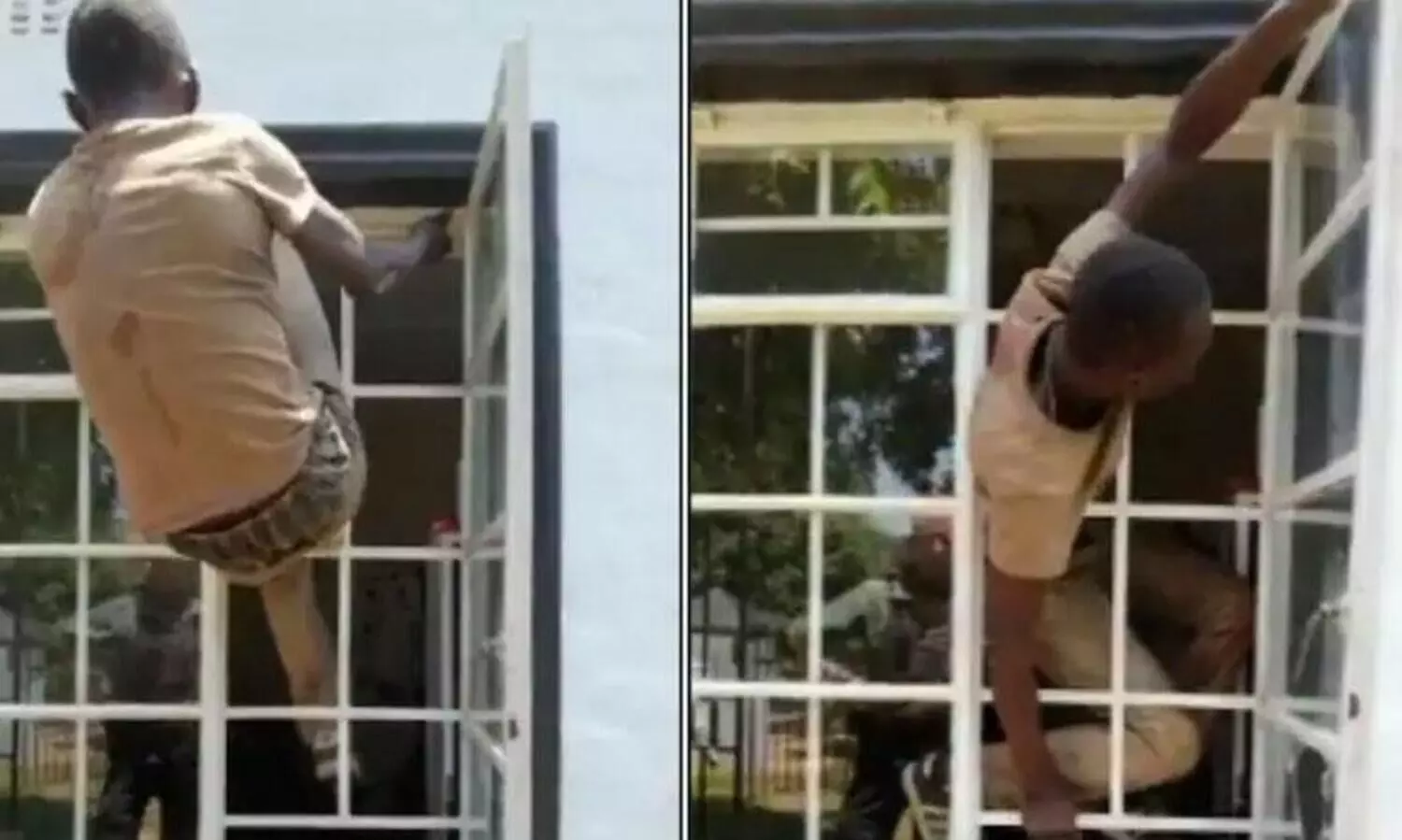 അൽപം തടിച്ച പൂച്ച പോലും സുല്ലിടുന്ന ജനലഴിയിലൂടെ നൂഴ്ന്നിറങ്ങി കള്ളൻ