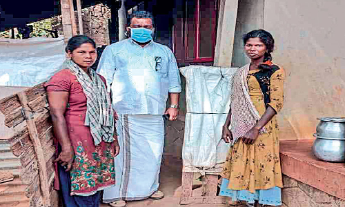 Lightning visit by a member of the Food Safety Commission in Attappadi