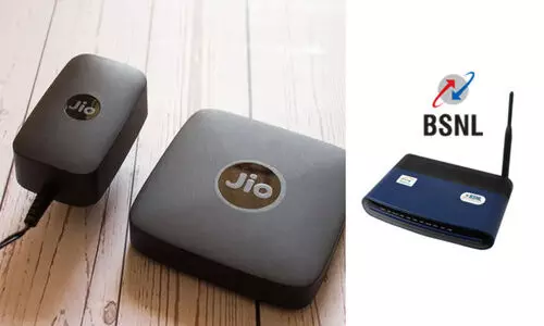 ബി.എസ്​.എൻ.എല്ലിനെ മറികടന്നു; ഇനി ഇന്ത്യയിലെ ഏറ്റവും വലിയ വയർഡ് ബ്രോഡ്ബാൻഡ് സേവന ദാതാവ്​ ജിയോ