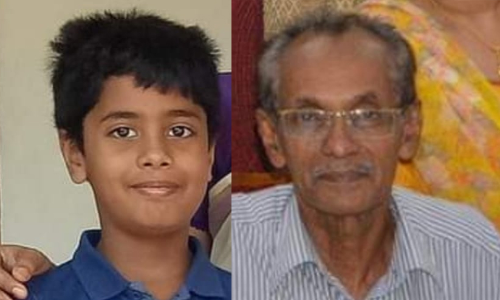 മുത്തച്ഛനും ചെറുമകനും കുളത്തിൽ മരിച്ച നിലയിൽ