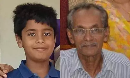 മുത്തച്ഛനും ചെറുമകനും കുളത്തിൽ മരിച്ച നിലയിൽ