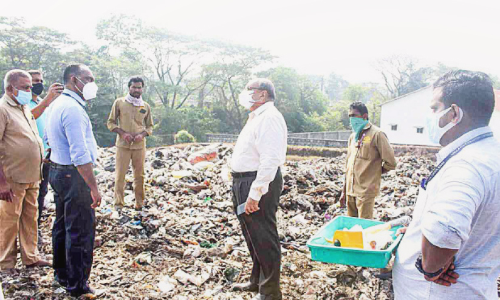 കളമശ്ശേരി മാലിന്യസംഭരണ കേന്ദ്രം പ്രവർത്തനം അശാസ്ത്രീയമെന്ന് ജസ്റ്റിസ്​ എ.വി. രാമകൃഷ്ണപിള്ള