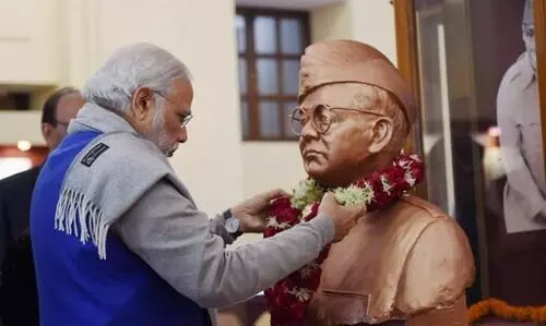 subhash chandra bose and narendra modi