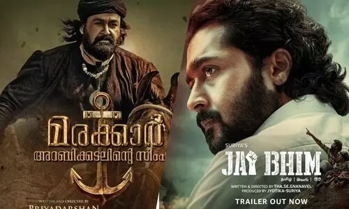 മരക്കാരും ജയ്​ഭീമും ഒസ്കർ നോമിനേഷൻ പട്ടികയിൽ