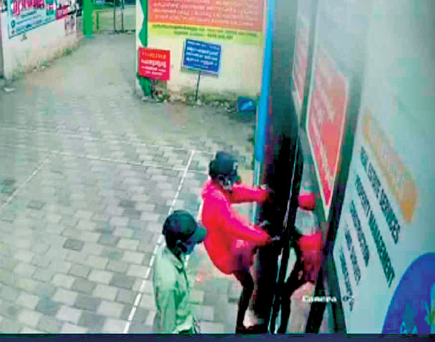 The youths, who were involved in shoplifting, were caught on CCTV The youths, who were involved in shoplifting, were caught on CCTV