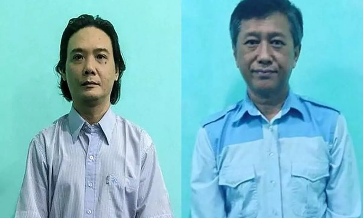 മ്യാന്മറിൽ രണ്ട് രാഷ്ട്രീയ പ്രവർത്തകർക്ക് വധശിക്ഷ