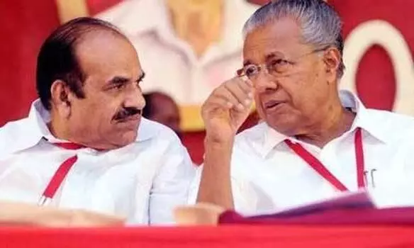 kodiyeri balakrishnan and pinarayi vijayan kodiyeri balakrishnan and pinarayi vijayan