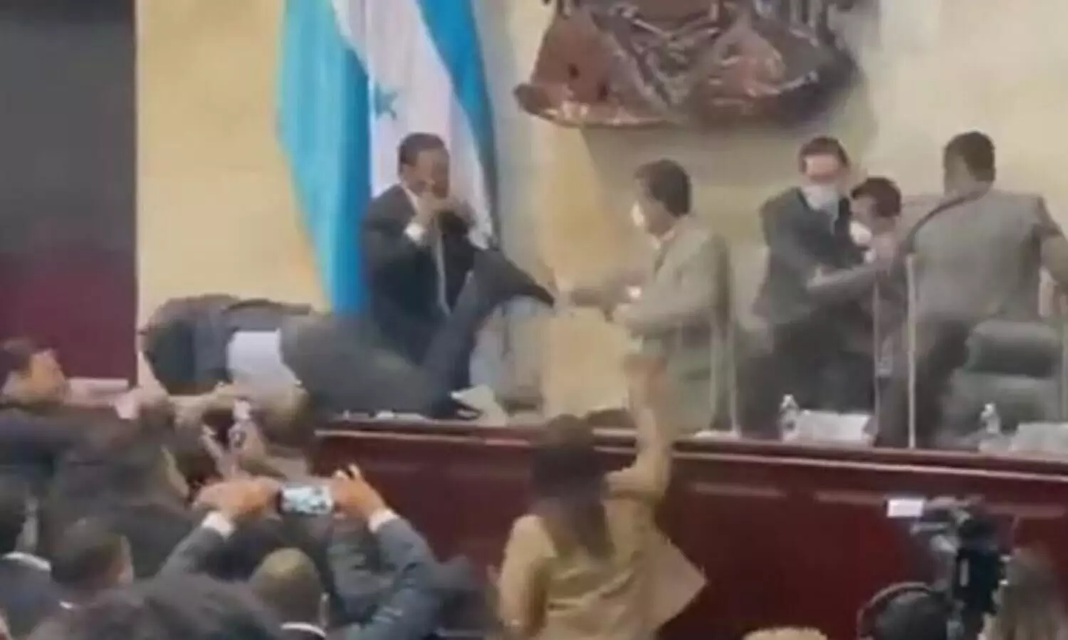 honduran congress fight
