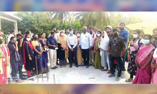 ഡിജിറ്റൽ ഡ്രോൺ റീസർവേക്ക്​ തൂണേരിയിൽ തുടക്കമായി