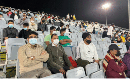 ആവേശകരമായ തുടക്കം; കാണികൾ ശുഷ്​കം