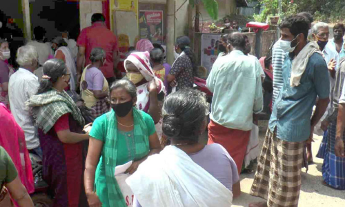 റേഷൻകട നിർത്തലാക്കാനുള്ള ശ്രമം നാട്ടുകാർ തടഞ്ഞു