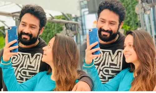 bhavana naveen fourth wedding anniversary