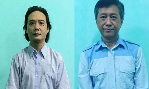 മ്യാന്മറിൽ രണ്ട് രാഷ്ട്രീയ പ്രവർത്തകർക്ക് വധശിക്ഷ