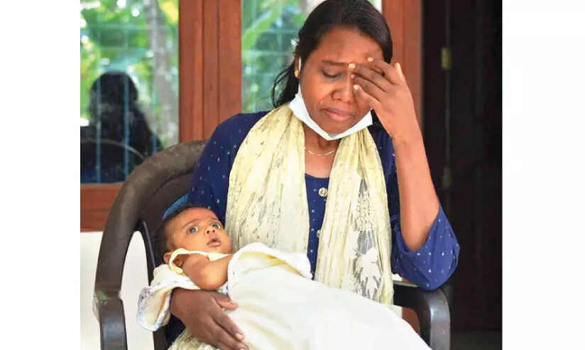 അമ്മയുടെ കരൾ... കുഞ്ഞ്​ അനൈകക്ക്​ വേണം വലിയ സഹായം