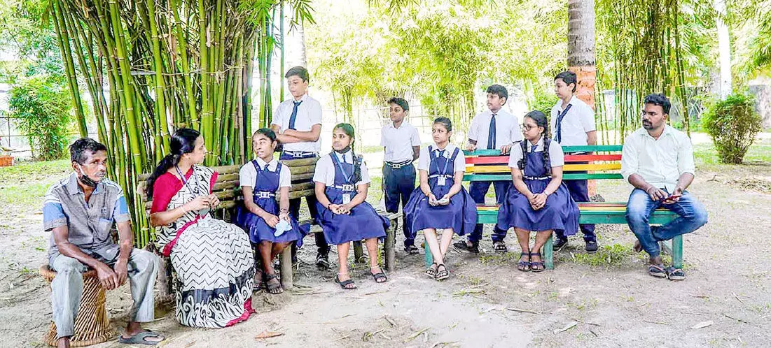 Chavara Darshan Public School prepares to become a carbon neutral school Chavara Darshan Public School prepares to become a carbon neutral school