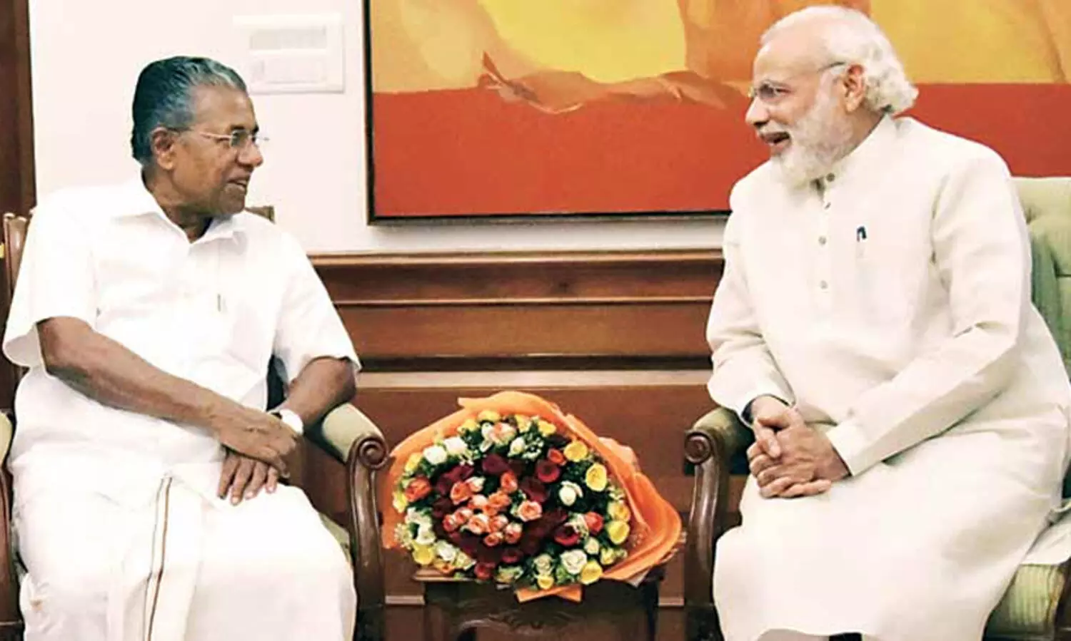 Pinarayi-Modi