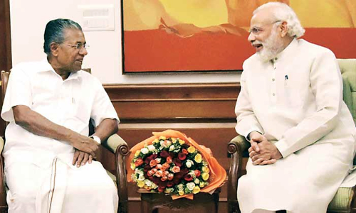 Pinarayi-Modi