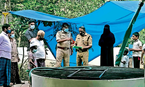 Theft at a locked house in Chelembra