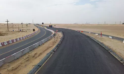 സെയ്​ഹ്​ അൽ ദഹൽ റോഡ്​ വികസനം 57 ശതമാനം പൂർത്തിയായി