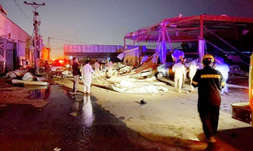 ജിസാനിൽ ഹൂതികളുടെ മിസൈലാക്രമണം; രണ്ട് പേർക്ക് പരിക്ക്